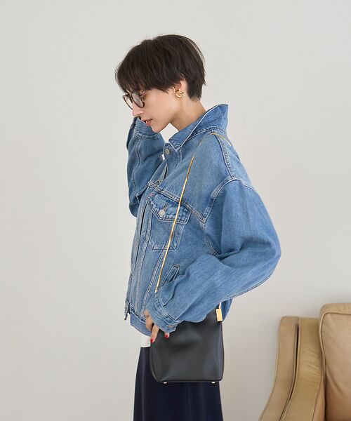 Rouge vif la cle / ルージュ・ヴィフ ラクレ Gジャン・デニムジャケット | 【2025AW新作】【Levi's/リーバイス】 90sTRUCKER JK ト | 詳細13