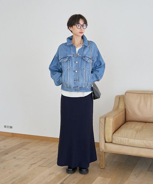 Rouge vif la cle / ルージュ・ヴィフ ラクレ Gジャン・デニムジャケット | 【2025AW新作】【Levi's/リーバイス】 90sTRUCKER JK ト | 詳細14