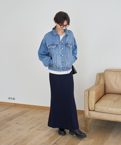 Rouge vif la cle / ルージュ・ヴィフ ラクレ Gジャン・デニムジャケット | 【2025AW新作】【Levi's/リーバイス】 90sTRUCKER JK ト | 詳細15