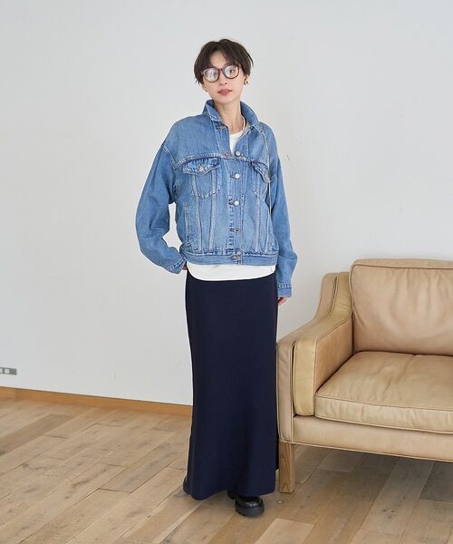 Rouge vif la cle / ルージュ・ヴィフ ラクレ Gジャン・デニムジャケット | 【2025AW新作】【Levi's/リーバイス】 90sTRUCKER JK ト | 詳細18