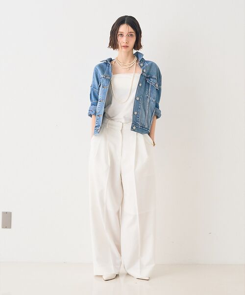 Rouge vif la cle / ルージュ・ヴィフ ラクレ Gジャン・デニムジャケット | 【2025AW新作】【Levi's/リーバイス】 90sTRUCKER JK ト | 詳細19