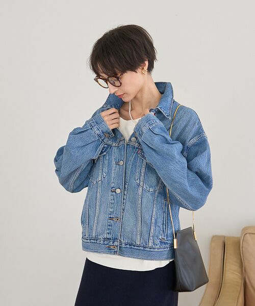 Rouge vif la cle / ルージュ・ヴィフ ラクレ Gジャン・デニムジャケット | 【2025AW新作】【Levi's/リーバイス】 90sTRUCKER JK ト | 詳細2