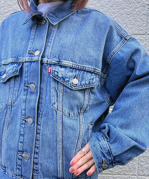 Rouge vif la cle / ルージュ・ヴィフ ラクレ Gジャン・デニムジャケット | 【2025AW新作】【Levi's/リーバイス】 90sTRUCKER JK ト | 詳細24