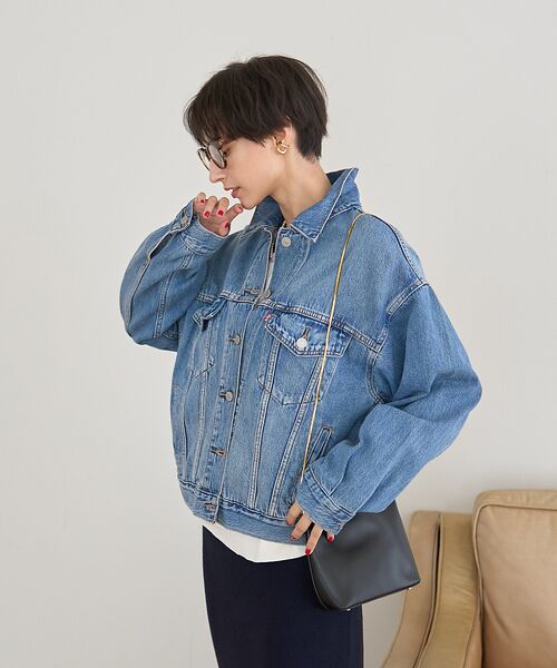 Rouge vif la cle / ルージュ・ヴィフ ラクレ Gジャン・デニムジャケット | 【2025AW新作】【Levi's/リーバイス】 90sTRUCKER JK ト | 詳細3