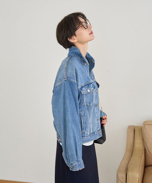 Rouge vif la cle / ルージュ・ヴィフ ラクレ Gジャン・デニムジャケット | 【2025AW新作】【Levi's/リーバイス】 90sTRUCKER JK ト | 詳細8