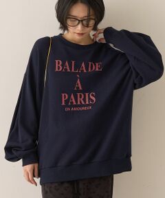 Rouge vif la cle / ルージュ・ヴィフ ラクレ スウェット | 裏毛ロゴタックスリーブスウェット