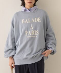 Rouge vif la cle / ルージュ・ヴィフ ラクレ スウェット | 裏毛ロゴタックスリーブスウェット