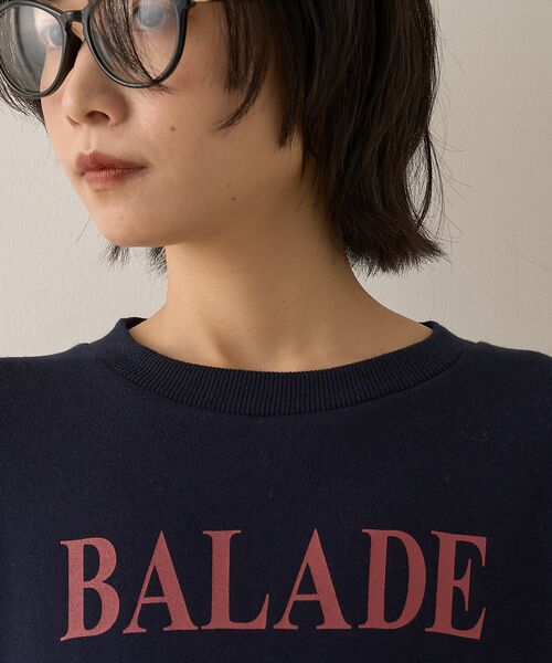 Rouge vif la cle / ルージュ・ヴィフ ラクレ スウェット | 裏毛ロゴタックスリーブスウェット | 詳細17