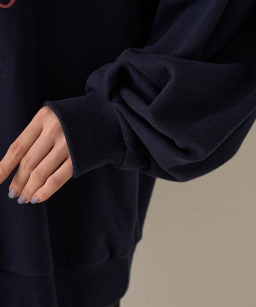 Rouge vif la cle / ルージュ・ヴィフ ラクレ スウェット | 裏毛ロゴタックスリーブスウェット | 詳細18