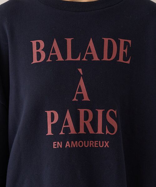 Rouge vif la cle / ルージュ・ヴィフ ラクレ スウェット | 裏毛ロゴタックスリーブスウェット | 詳細20