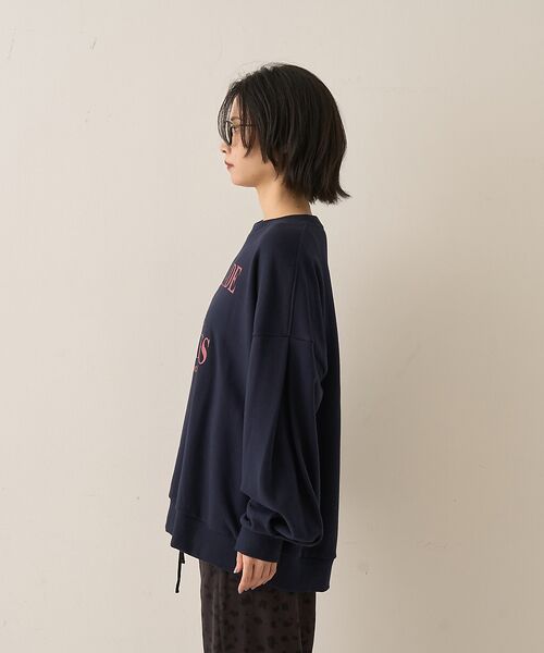 Rouge vif la cle / ルージュ・ヴィフ ラクレ スウェット | 裏毛ロゴタックスリーブスウェット | 詳細15