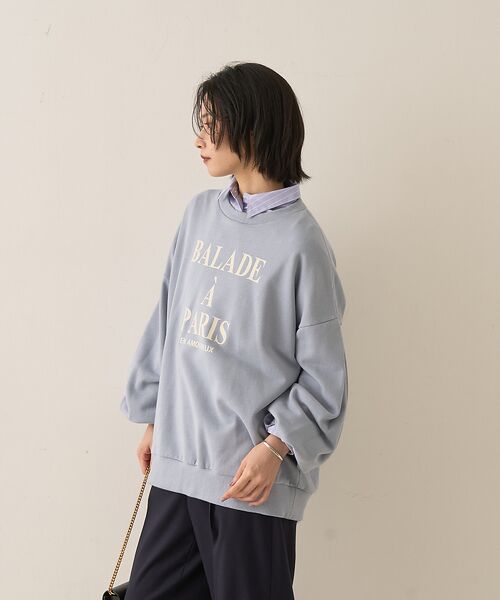 Rouge vif la cle / ルージュ・ヴィフ ラクレ スウェット | 裏毛ロゴタックスリーブスウェット | 詳細22