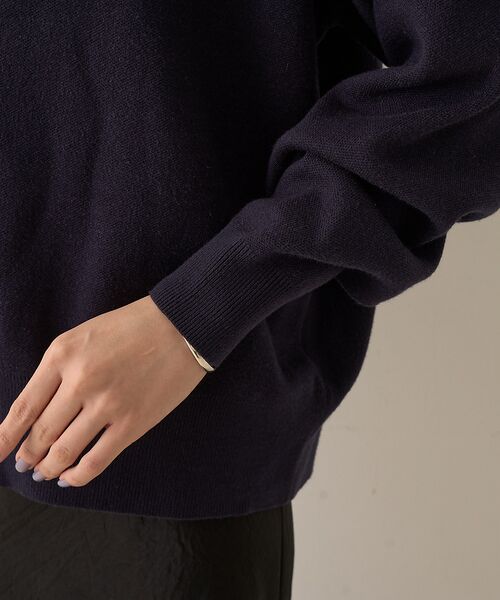 Rouge vif la cle / ルージュ・ヴィフ ラクレ ニット・セーター | ハーフジップロゴニットプルオーバー | 詳細25