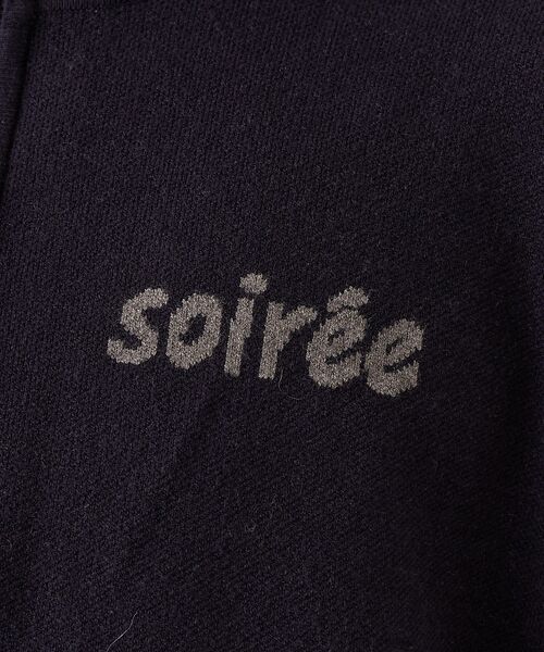 Rouge vif la cle / ルージュ・ヴィフ ラクレ ニット・セーター | ハーフジップロゴニットプルオーバー | 詳細28