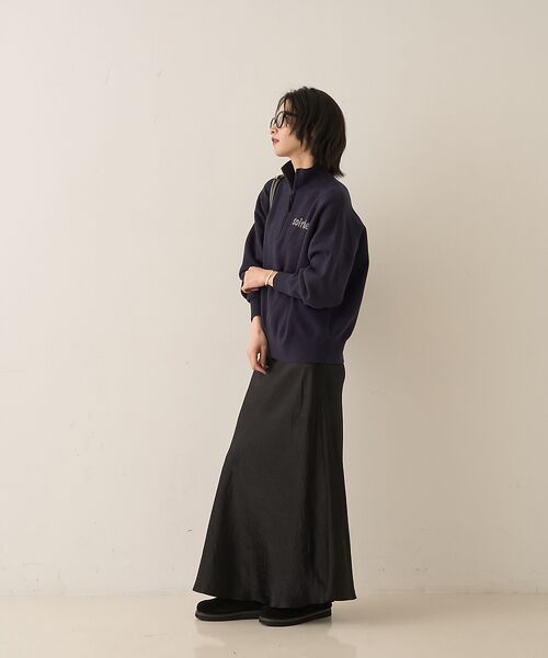 Rouge vif la cle / ルージュ・ヴィフ ラクレ ニット・セーター | ハーフジップロゴニットプルオーバー | 詳細18