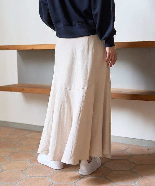 Rouge vif la cle / ルージュ・ヴィフ ラクレ ロング・マキシ丈スカート | 【定番人気】【2025AW】切替マキシスカート | 詳細4