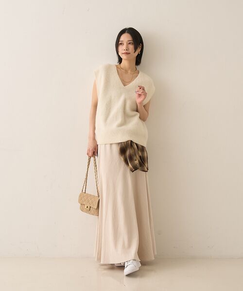 Rouge vif la cle / ルージュ・ヴィフ ラクレ ロング・マキシ丈スカート | 【定番人気】【2025AW】切替マキシスカート | 詳細5