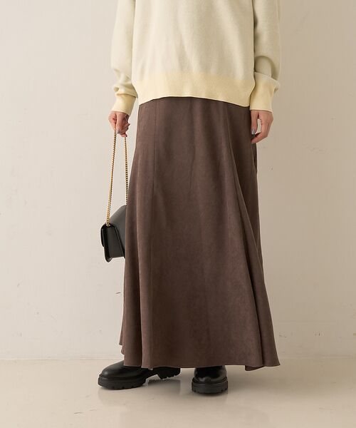 Rouge vif la cle / ルージュ・ヴィフ ラクレ ロング・マキシ丈スカート | 【定番人気】【2025AW】切替マキシスカート | 詳細2