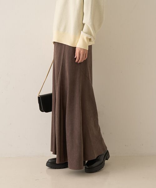 Rouge vif la cle / ルージュ・ヴィフ ラクレ ロング・マキシ丈スカート | 【定番人気】【2025AW】切替マキシスカート | 詳細3