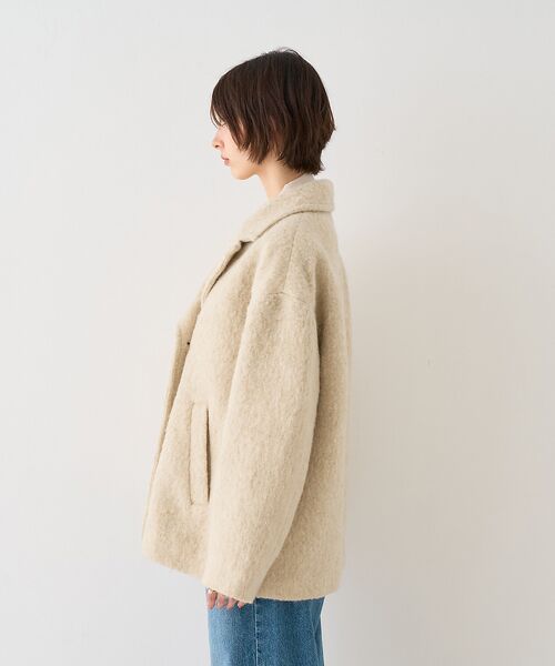 Rouge vif la cle / ルージュ・ヴィフ ラクレ ピーコート | 【追加4】【一部店舗限定】ラメシャギースライバーPコート/ピーコート | 詳細11