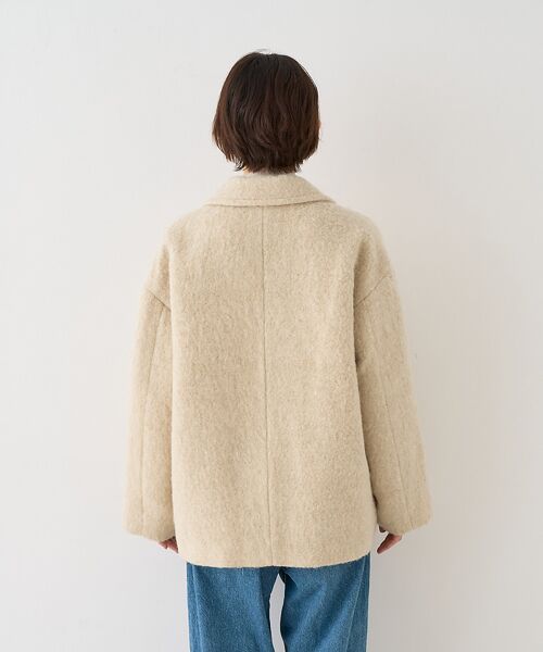 Rouge vif la cle / ルージュ・ヴィフ ラクレ ピーコート | 【追加4】【一部店舗限定】ラメシャギースライバーPコート/ピーコート | 詳細12