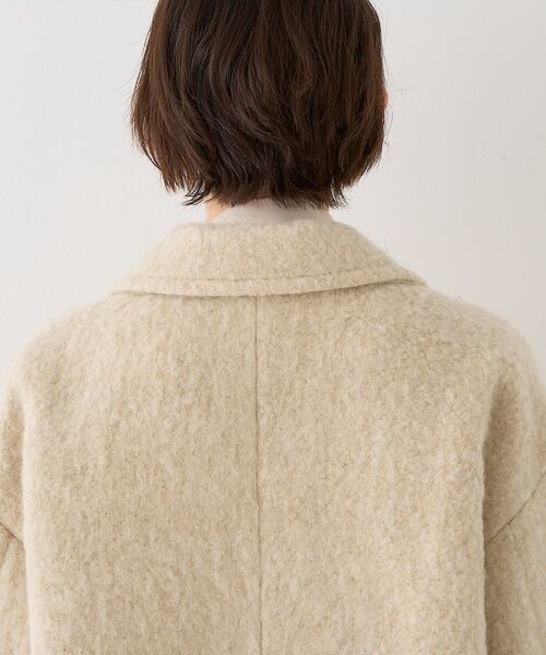 Rouge vif la cle / ルージュ・ヴィフ ラクレ ピーコート | 【追加4】【一部店舗限定】ラメシャギースライバーPコート/ピーコート | 詳細13