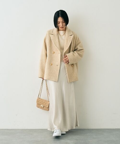 Rouge vif la cle / ルージュ・ヴィフ ラクレ ピーコート | 【追加5 / 2026AW新色登場 / 一部店舗限定】ラメシャギースライバーPコ | 詳細20
