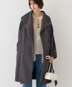 Rouge vif la cle / ルージュ・ヴィフ ラクレ その他アウター | 【一部店舗限定】ショートビーバーニュアンスカラーコート