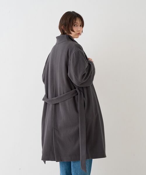 Rouge vif la cle / ルージュ・ヴィフ ラクレ その他アウター | 【一部店舗限定】ショートビーバーニュアンスカラーコート | 詳細15