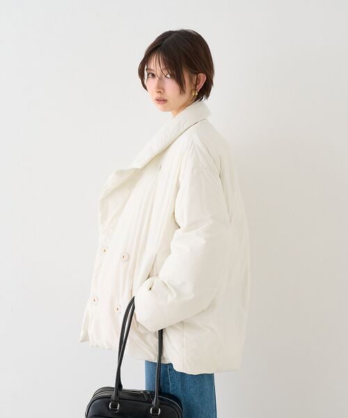 Rouge vif la cle / ルージュ・ヴィフ ラクレ ダウンジャケット・ベスト | 【一部店舗限定】コクーンミドルダウンジャケット / コート | 詳細4