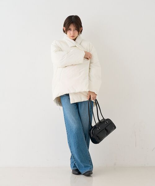 Rouge vif la cle / ルージュ・ヴィフ ラクレ ダウンジャケット・ベスト | 【一部店舗限定】コクーンミドルダウンジャケット / コート | 詳細8