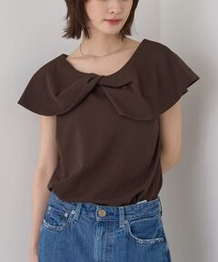 Rouge vif la cle / ルージュ・ヴィフ ラクレ Tシャツ | 【一部店舗限定】【洗濯機OK】フロントツイストカットソーブラウス