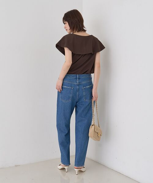 Rouge vif la cle / ルージュ・ヴィフ ラクレ Tシャツ | 【一部店舗限定】【洗濯機OK】フロントツイストカットソーブラウス | 詳細21