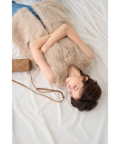 Rouge vif la cle / ルージュ・ヴィフ ラクレ ベスト | 【一部店舗限定】エコファーベスト | 詳細8