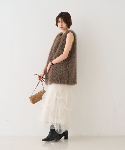 Rouge vif la cle / ルージュ・ヴィフ ラクレ ベスト | 【一部店舗限定】エコファーベスト | 詳細18