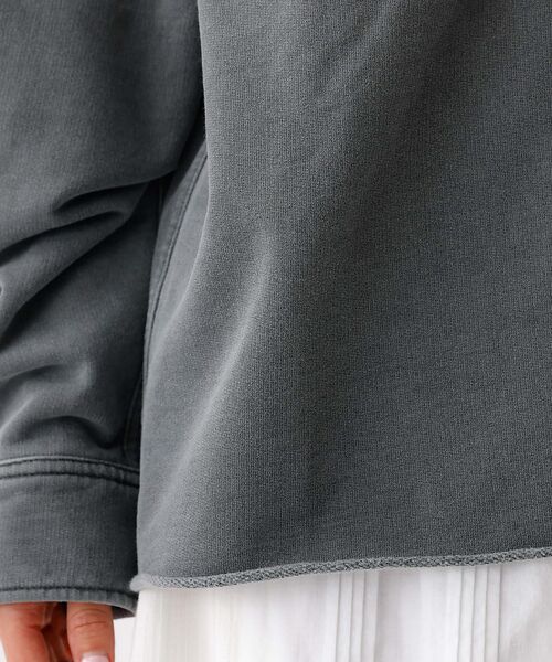 Rouge vif la cle / ルージュ・ヴィフ ラクレ シャツ・ブラウス | 【JOHNBULL/ジョンブル】ピグメントスウェットシャツ/羽織り/スウェット【 | 詳細11