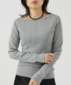 Rouge vif la cle / ルージュ・ヴィフ ラクレ Tシャツ | 【Robert P. Miller】パネルリブボートネックTEE / ロンT /