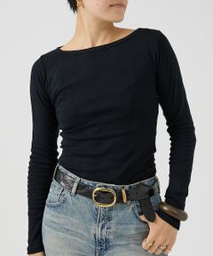 Rouge vif la cle / ルージュ・ヴィフ ラクレ Tシャツ | 【Robert P. Miller】パネルリブボートネックTEE / ロンT /