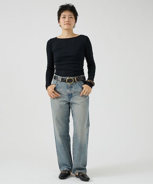 Rouge vif la cle / ルージュ・ヴィフ ラクレ Tシャツ | 【Robert P. Miller】パネルリブボートネックTEE / ロンT / | 詳細8