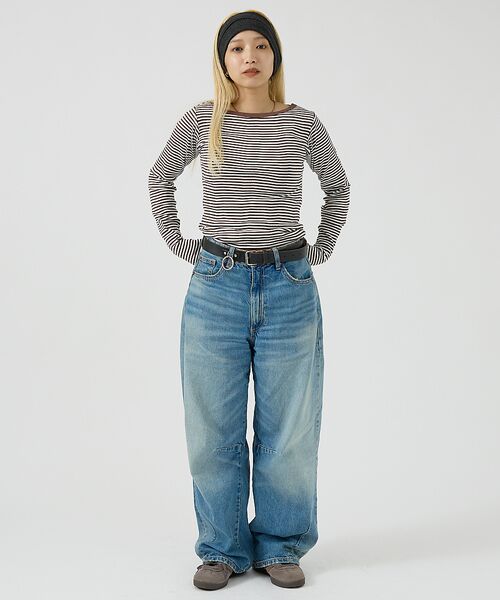 Rouge vif la cle / ルージュ・ヴィフ ラクレ Tシャツ | 【Robert P. Miller】パネルリブボートネックTEE / ロンT / | 詳細21