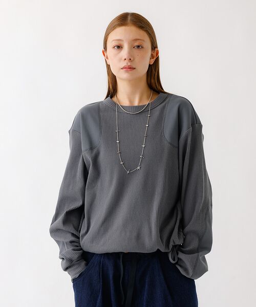 Rouge vif la cle / ルージュ・ヴィフ ラクレ Tシャツ | 【JOHNBULL/ジョンブル】コマンドライクプルオーバー/トップス/コットン【 | 詳細3