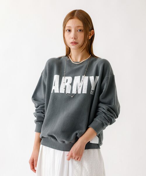 Rouge vif la cle / ルージュ・ヴィフ ラクレ Tシャツ | 【JOHNBULL/ジョンブル】クルースウェット/トップス/スウェット【WEB限 | 詳細12