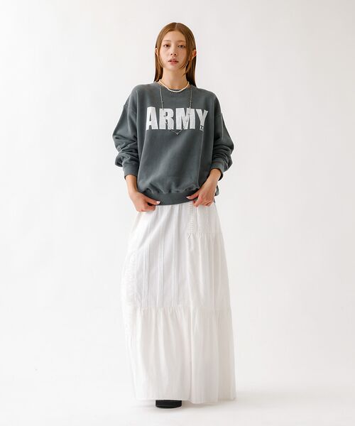 Rouge vif la cle / ルージュ・ヴィフ ラクレ Tシャツ | 【JOHNBULL/ジョンブル】クルースウェット/トップス/スウェット【WEB限 | 詳細2