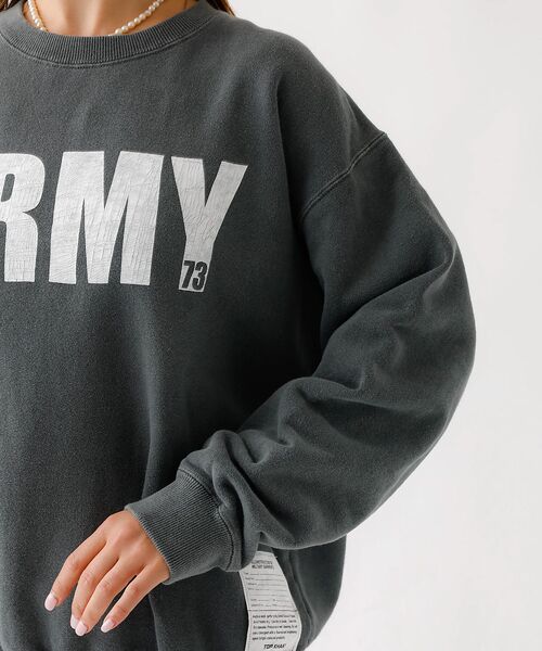 Rouge vif la cle / ルージュ・ヴィフ ラクレ Tシャツ | 【JOHNBULL/ジョンブル】クルースウェット/トップス/スウェット【WEB限 | 詳細8