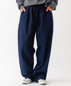 Rouge vif la cle / ルージュ・ヴィフ ラクレ デニムパンツ | 【JOHNBULL/ジョンブル】ドビーデニムイージーパンツ/パンツ/デニム【WE