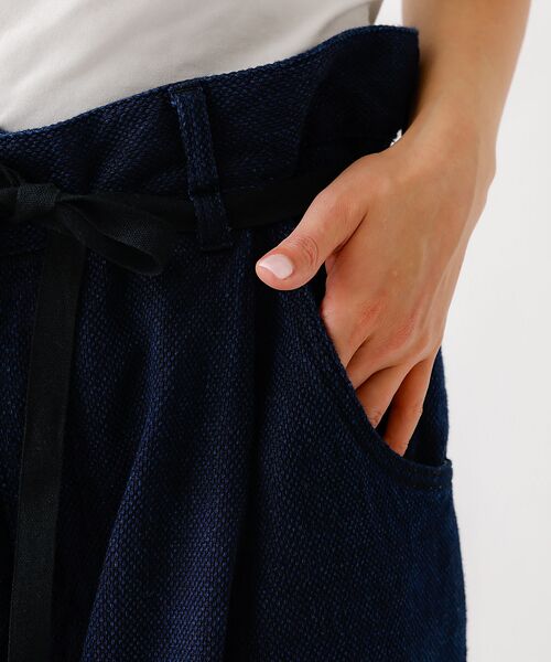 Rouge vif la cle / ルージュ・ヴィフ ラクレ デニムパンツ | 【JOHNBULL/ジョンブル】ドビーデニムイージーパンツ/パンツ/デニム【WE | 詳細10