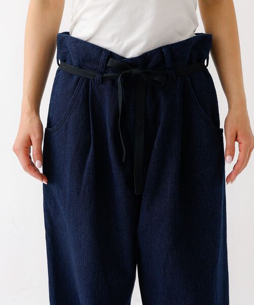 Rouge vif la cle / ルージュ・ヴィフ ラクレ デニムパンツ | 【JOHNBULL/ジョンブル】ドビーデニムイージーパンツ/パンツ/デニム【WE | 詳細9