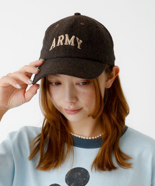 Rouge vif la cle / ルージュ・ヴィフ ラクレ ハット | 【JOHNBULL/ジョンブル】ARMYキャップ/キャップ【WEB限定】 | 詳細9