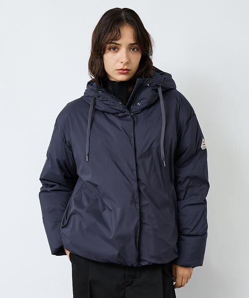 BLAVET GIUBBOTTO ネイビーダウンジャケット ネイビーブルー New Aubertダウンジャケット : アウター 向けの