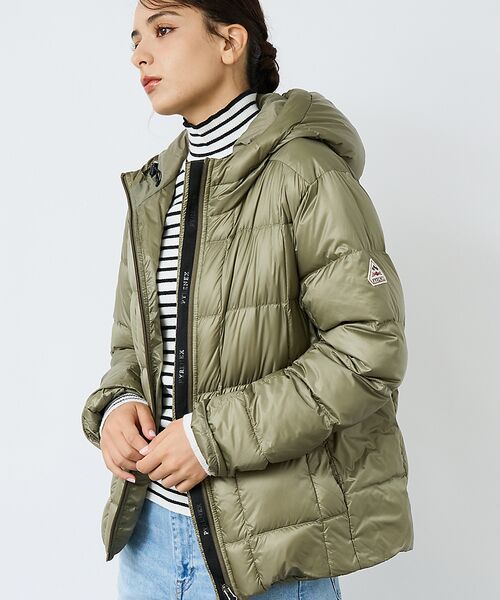 Rouge vif la cle/ルージュ・ヴィフ ラクレ 【PYRENEX / ピレネックス】BASSIA HOODED / バッシア フ カーキ 36 Rouge vif la cle/ルージュ・ヴィフ ラクレ 【PYRENEX / ピレネックス】BASSIA HOODED / バッシア フ カーキ 36